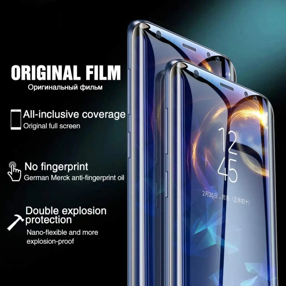 Hidrogelu Filmu Par Samsung GALAXY A3 2016 2017 A3000 A300 SM-A300F Ekrāna Aizsargs aizsardzības Pilnībā Segtu Ne Stikla