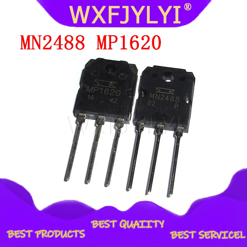1Pair/2gab MP1620 MN2488 1GB+MP1620 + 1GB+MN2488 TO-3P Audio jaudas pastiprinātājs IC cauruļu savienošanas pārī