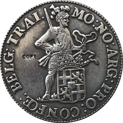 1803 Nīderlande kopēt monētas 40MM Attēls 0 