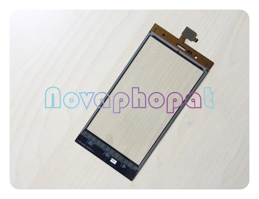 Novaphopat Melns Ekrāns, Lai Highscreen Boost 3 SE /Boost 3 SE pro Touch Screen Digitizer Stikla Sensora Nomaiņa +izsekošana Attēls 4 