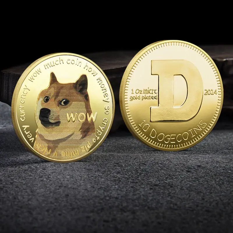 2022 Dogecoin Killer Shiba Inu Monētas (SHIB) KRIPTOGRĀFIJAS Metāla Zelta Pārklājumu Fizisko Shib Monētas Shiba Doge Killer Piemiņas Monētas Attēls 2 