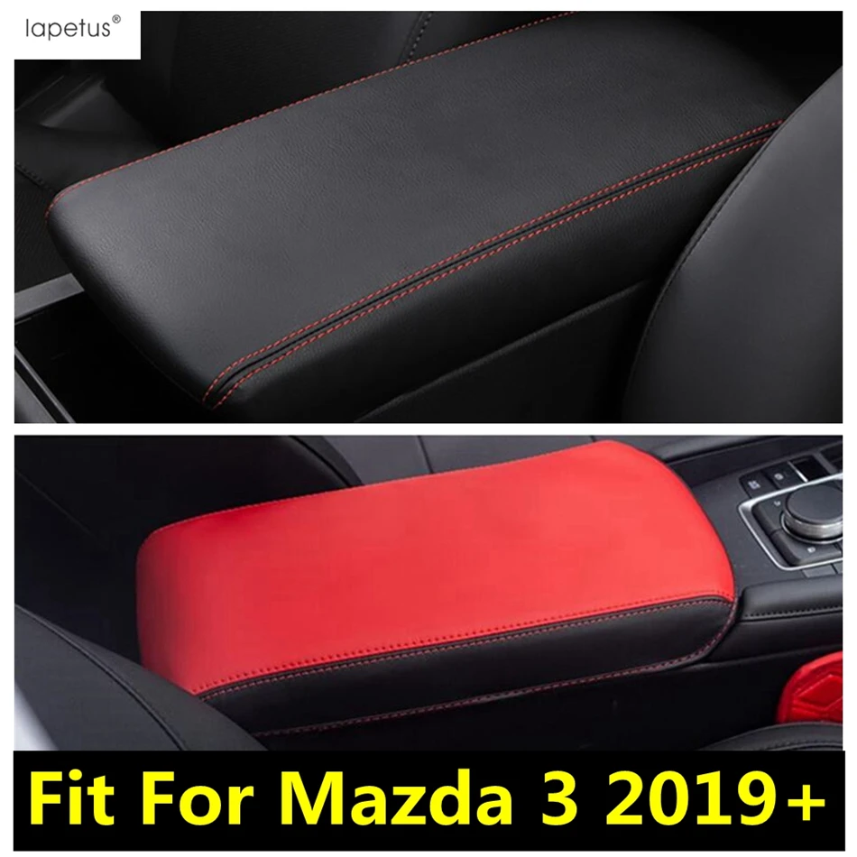 Piederumi Mazda 3 2019 2020 2021 Centra Konsoles Elkoņu Balsts Glabāšanas Kaste Pad Paklājiņš Aizsargs Apdare Segtu Auto Daļas Interjera