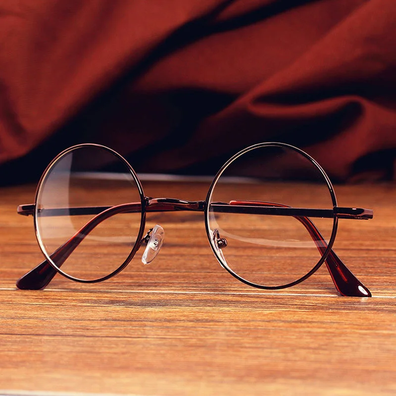 DYTYMJ Apaļas Saulesbrilles Vīriešiem Vintage Sakausējuma, Saules Brilles Sievietēm Punk Rozā Toņos Sievietēm Acs Briļļu Rāmji Gafas De Sol Mujer