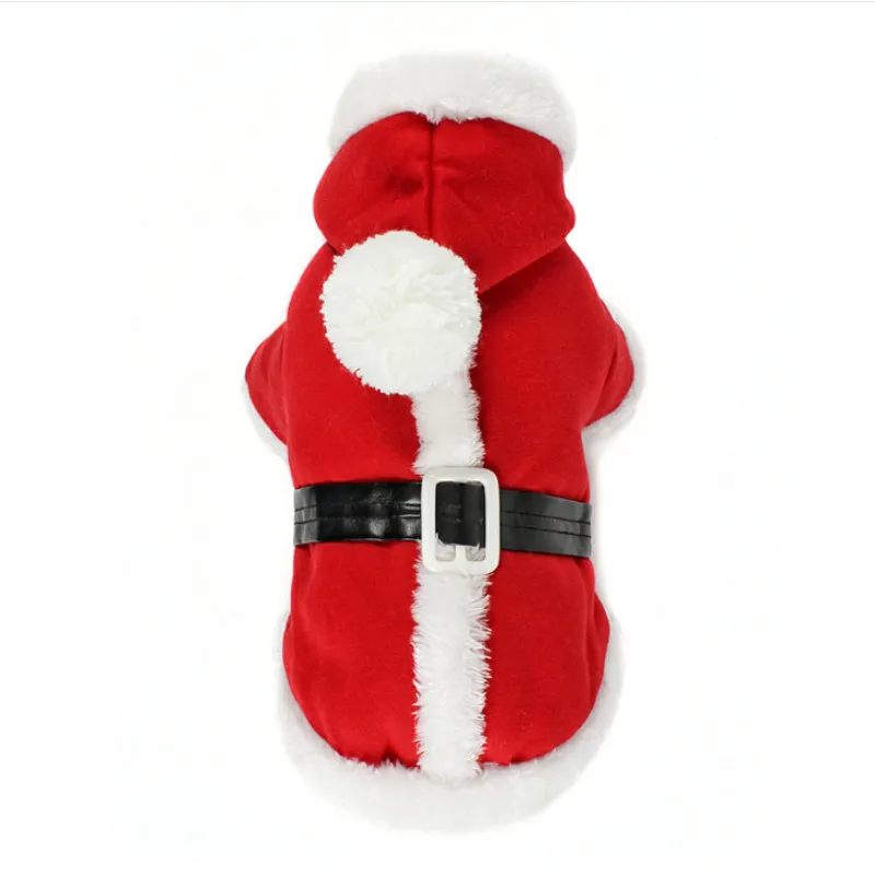 Ziemassvētku Siltā Suņu Apģērbu Santa Mājdzīvnieki, Kostīmu Kucēnu Kažoks Ziemas Apģērbs Mājdzīvnieku Apģērbu Maziem Suņiem Aksesuāri