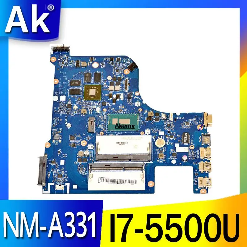 G70-80 Lenovo G70-70 B70-80 Z70-80 I7-5500U mātesplati AILG NM-A331 DDR3L com 2GB-GPU Teste oriģināls