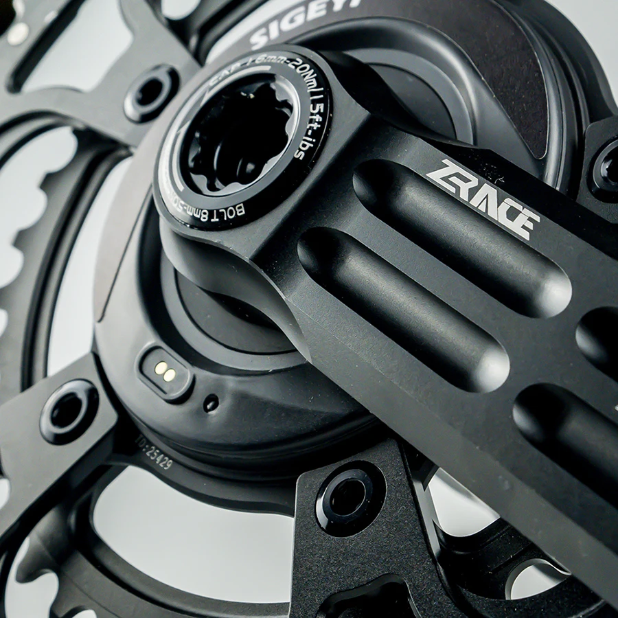 ZRACE RX Road bike crankset ar SIGEYI Jaudas Mērītāju 165/170/172.5/175mm kloķa 50-34T 52-36T 53-39T 110 BCD dubultā chainring