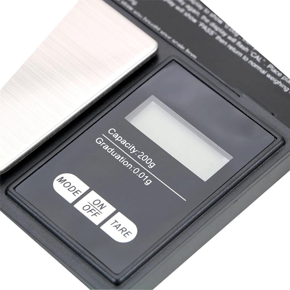 Par Rotu Gramu Svara Virtuves 200G-0.01 G Mini Digitālo Skalu Precīzai LCD Augstas Precizitātes Apgaismojums Elektrisko Kabatas 1gb