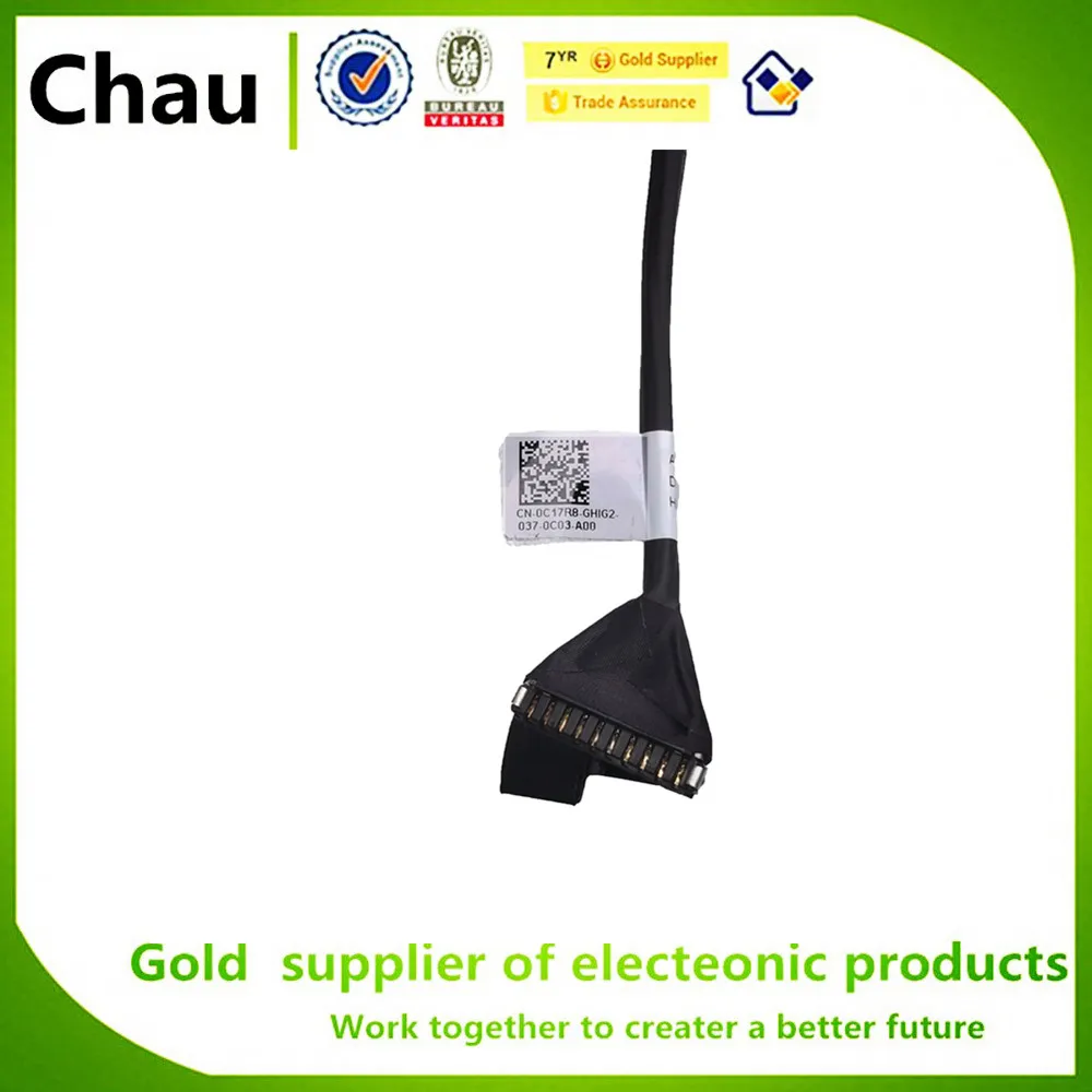 Chau Jaunā Akumulatora Kabelis Aizstāt Dell Latitude E5470 DC020027E00 C17R8 0C17R8