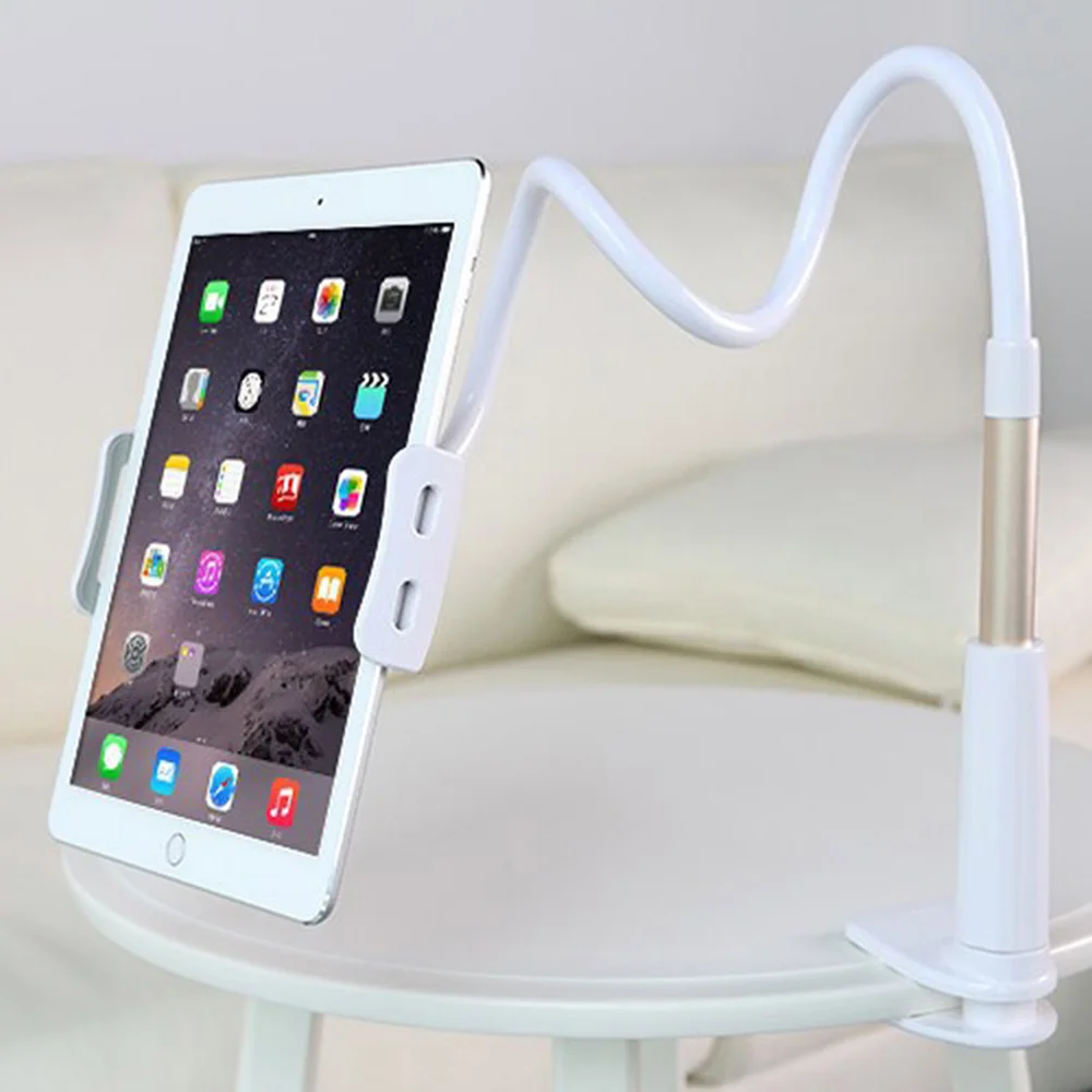 360 Rotējoša Elastīgā Ilgi Roku slinks Tālruņa Turētājs iPad Mini Gaisu Samsung 4-10.1 collu Planšetdatoru Stāv Mount Turētājs Attēls 4 