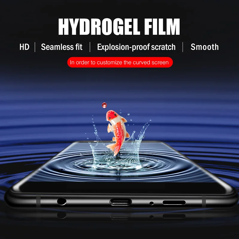 2gab 999d pilnas virsmas mīkstu hidrogelu filmu ekrāna aizsargs, ne stikls iphone 12 mini 11 pro xs max xr x 7 8 6s plus drošu filmu Attēls 5 