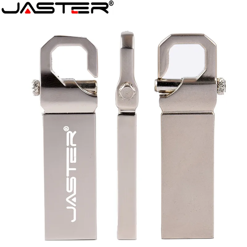 JASTER USB 2.0 brīvu pasūtījuma logo nerūsējošā tērauda metāla Flash Diski Pen drive u diska 4GB 16GB 32GB 64GB ūdensizturīgu pildspalvu