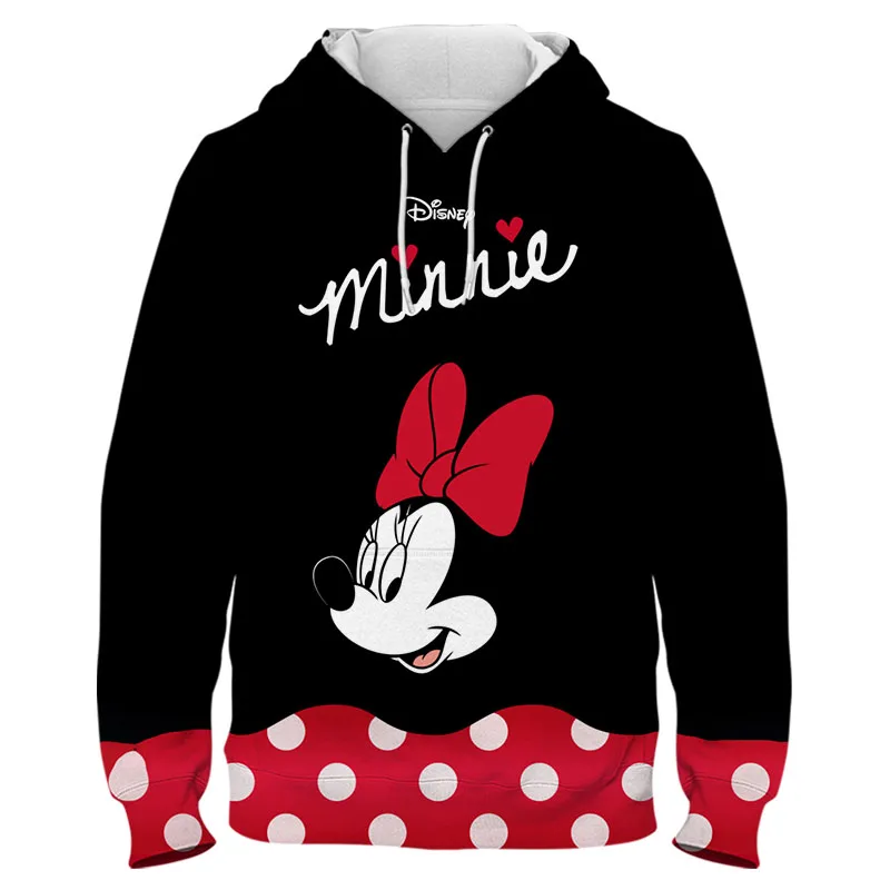 Disney Anime pelēkā vārna Minnie Mouse Dona Jaka 3d Beisbols Vienotu Pulovers pelēkā vārna, par Vīriešiem un Sievietēm, Lielgabarīta Bērnu Apģērbs Attēls 1 