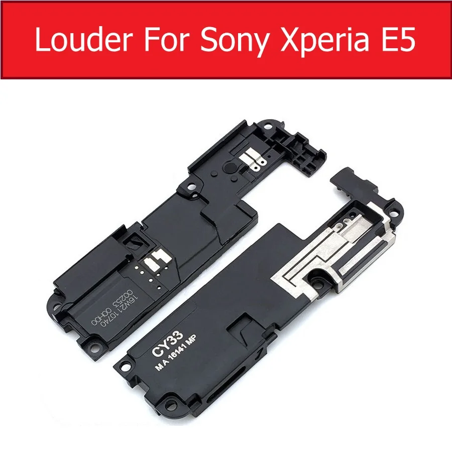 Patiesu Skaļi speaker Svilpe Sony Xperia E5 F3311 F3313 Zvaniķis & Skaļāk Modulis Skaļrunis Flex Kabelis remonts Rezerves daļas