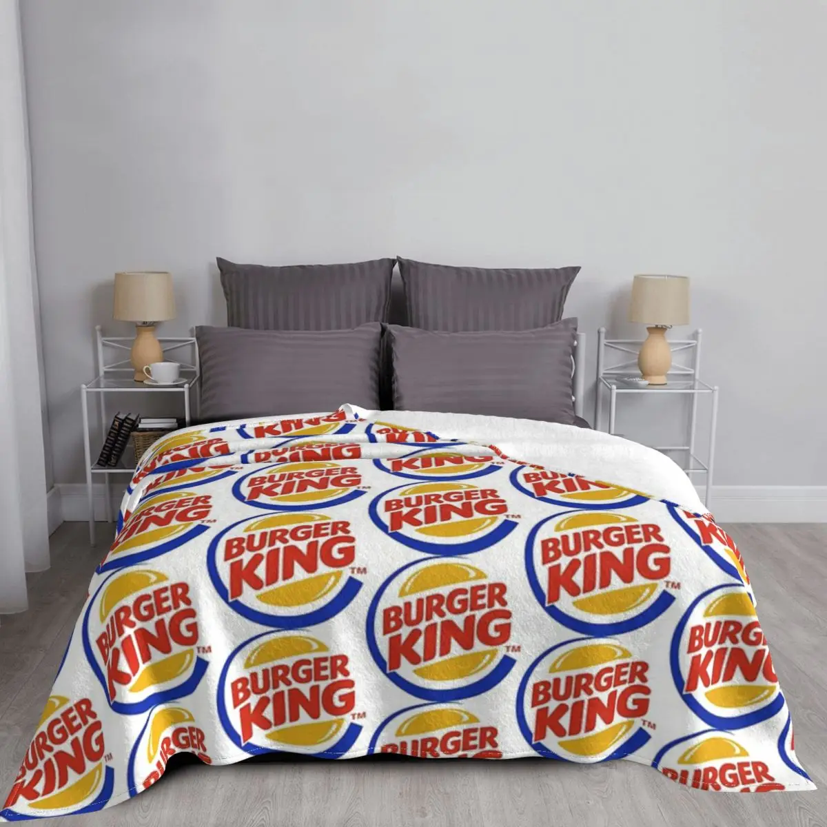 Burger King Sega, Gultas Pārklājs Gultas Pleds Gulta Aptver Pludmali Segtu Siltuma Sega Mājas Tekstila Luksusa