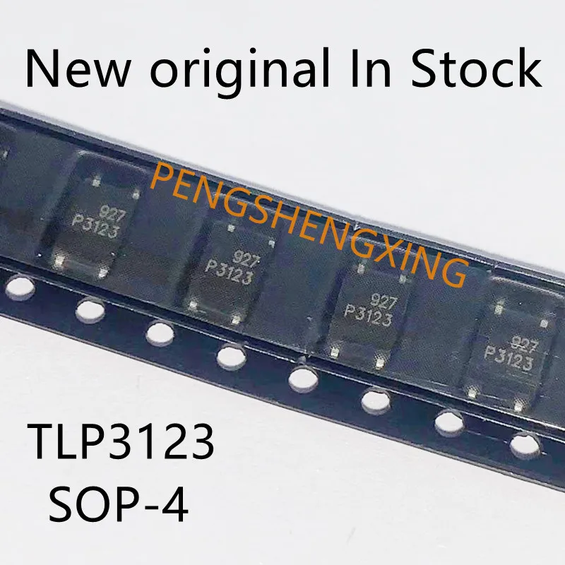10PCS/DAUDZ TLP3123 P3123 SOP4 Fotoelektrisks sakabes chip