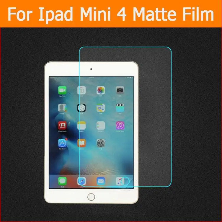 Labākās kvalitātes Anti-Glare Matte aizsardzības coverFor iPad mini 4 7.9 collu priekšējā Ekrāna Aizsargs, matēts vāks+ tīru drāniņu