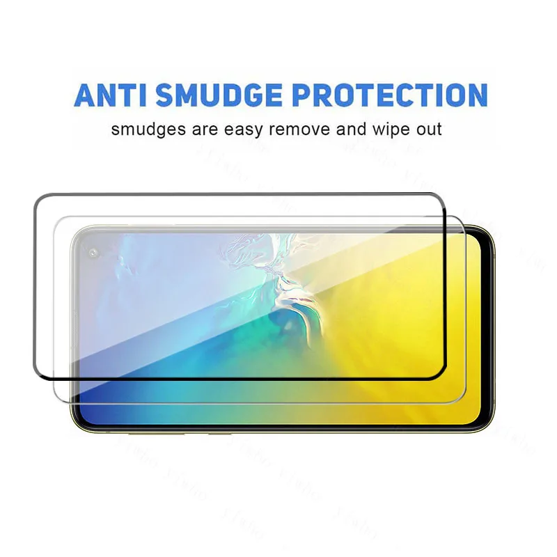 Screen Protector For Samsung Galaxy S10E Aizsardzības stiklu sansun galax S10E S 10E pilnībā segtu Rūdīts Kameras Objektīvs Stikla Attēls 3 