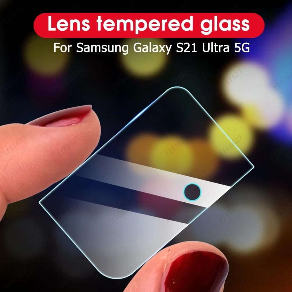 3PCS Samsung Galaxy S21 Ultra 5G Stikla Kameras Lēcu Aizsardzības Protector For Samsung S21 Plus 5G S21Plus Stikls Rūdīts Filmu