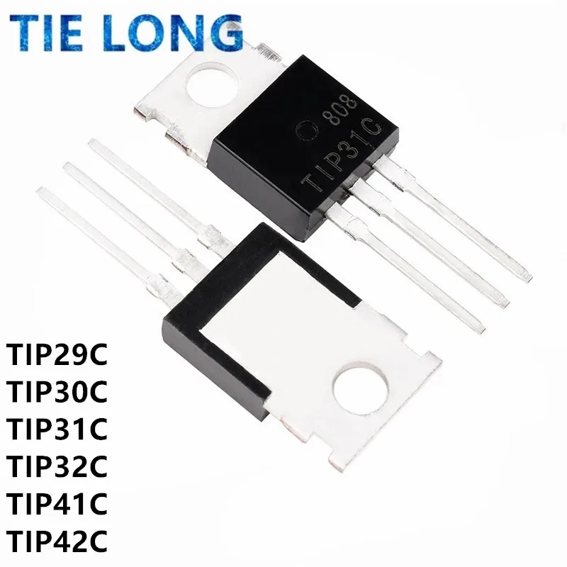 10PCS TIP31C TIP32C TIP41C TIP42C Tranzistors-220 TO220 TIP31 TIP32 TIP41 TIP42 TIP29C TIP30C TIP29 TIP30