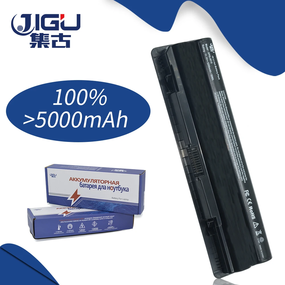 JIGU 6Cell Klēpjdatoru Battery Dell XPS 14 15 17 L401X L501X L701X L502X L702X 312-1123 J70W7 Attēls 1 