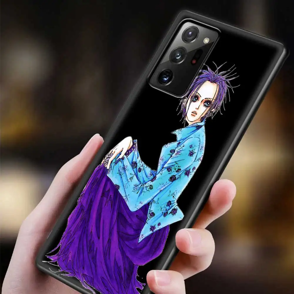 Nana Anime Mobilo Telefonu Gadījumā Samsung Galaxy S21 Ultra S20 FE S10 5G S8 S9 Plus S10e S7 Malu Mobilo Telefonu Vāciņu