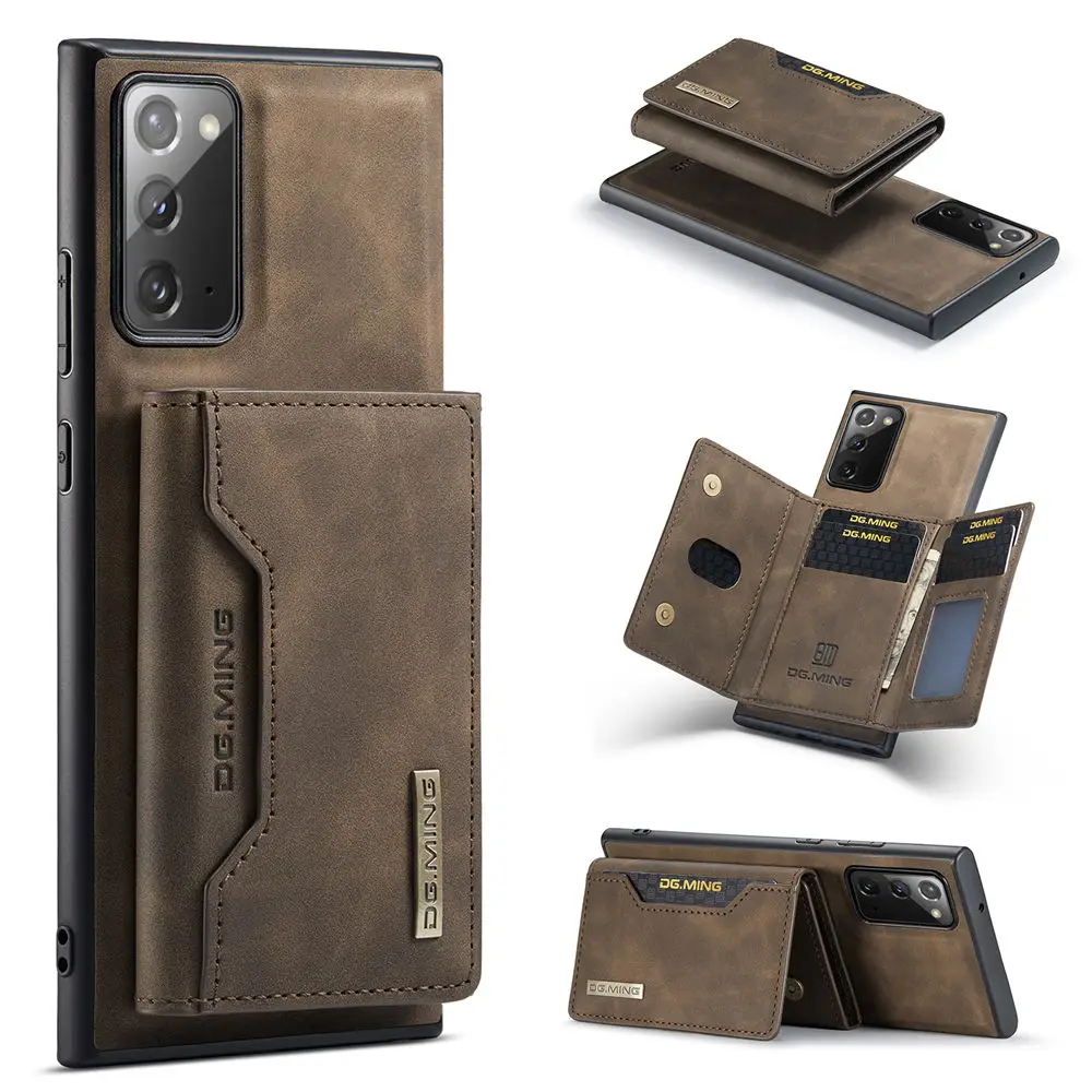 Case For Samsung Galaxy Note 20 Āda Flip Luksusa Magnētisko Maku, Telefonu Gadījumā Kredītkartes Aizsardzības Stāvēt Pilna Apdrošināšana Attēls 0 