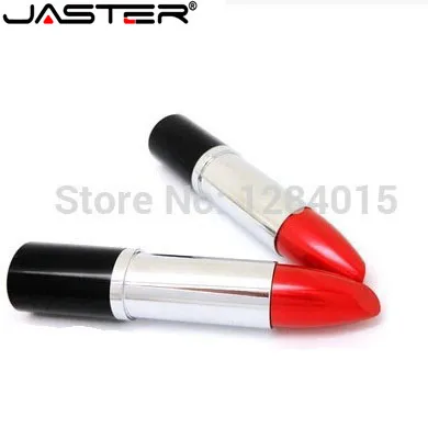 JASTER Metāla rotaslietas lūpu USB Flash Drive sākotnējā sieviete dāvanu modes karstā pendrive 4GB/8GB/16GB/32GB/64GB atmiņas karti memory stick