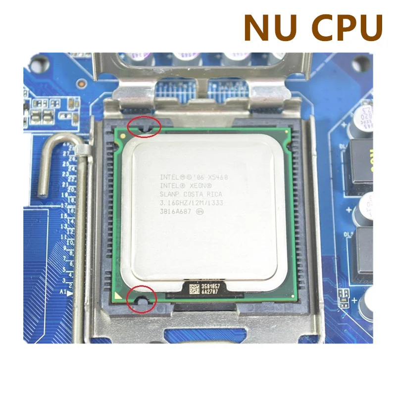 Intel Xeon X5460 Procesors 3.16 GHz 12 MB 1333MHz cpu darbojas uz LGA 775 mātesplati