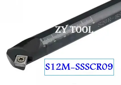 S12M-SSSCR09 Virpu Griešanas Instrumenti CNC virpa Mašīna Instrumenti Iekšējā Virpošanas Instrumentu Turētāja garlaicīgi bārs,SSSCR/L
