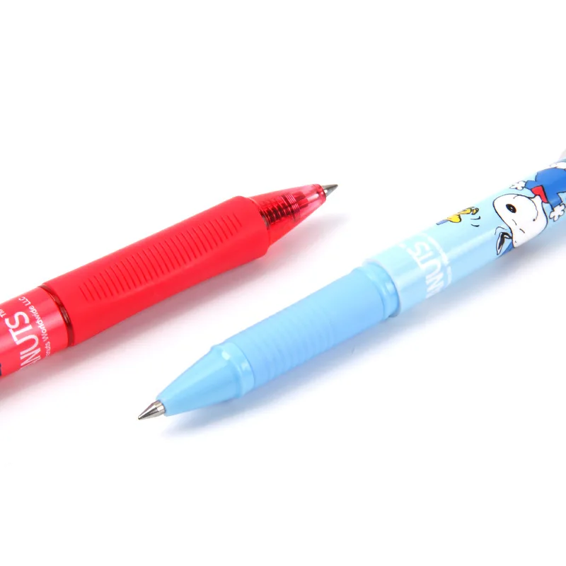 Snoopy Izdzēšami Gēla Pildspalva 0,5 mm Uzpilde Melnās Studentu Karikatūra Cute Modelis Paraksts Pildspalvu Dzimšanas dienas Dāvana Balvu