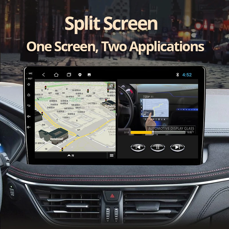 2DIN Android10 Auto Radio Honda Fit Jazz 2007. - 2013. gadam GPS Navigācija, Stereo atskaņotāju Auto Radio Auto Stereo Bluetooth Atskaņotājs IGO
