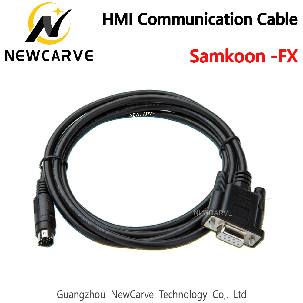 Samkoon-FX Programma Kabeļu HMI Touch Screen, Lai izveidotu Savienojumu Mitsubishi FX Sērijas PLC NEWCARVE