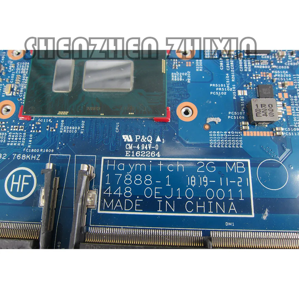 Yourui HP ENVY 17M-AE 17m-ae111dx Klēpjdators Mātesplatē ar I7-8550U CPU ar grahpic kartes Mainboard 448.0EJ10.0011 17888-1
