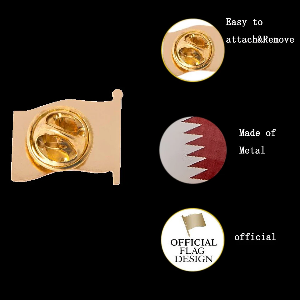Tuvajos Austrumos, Katara Patriotiskas jūtas Simbolu-Valsts Karogu, Atloks Pins Kolekciju