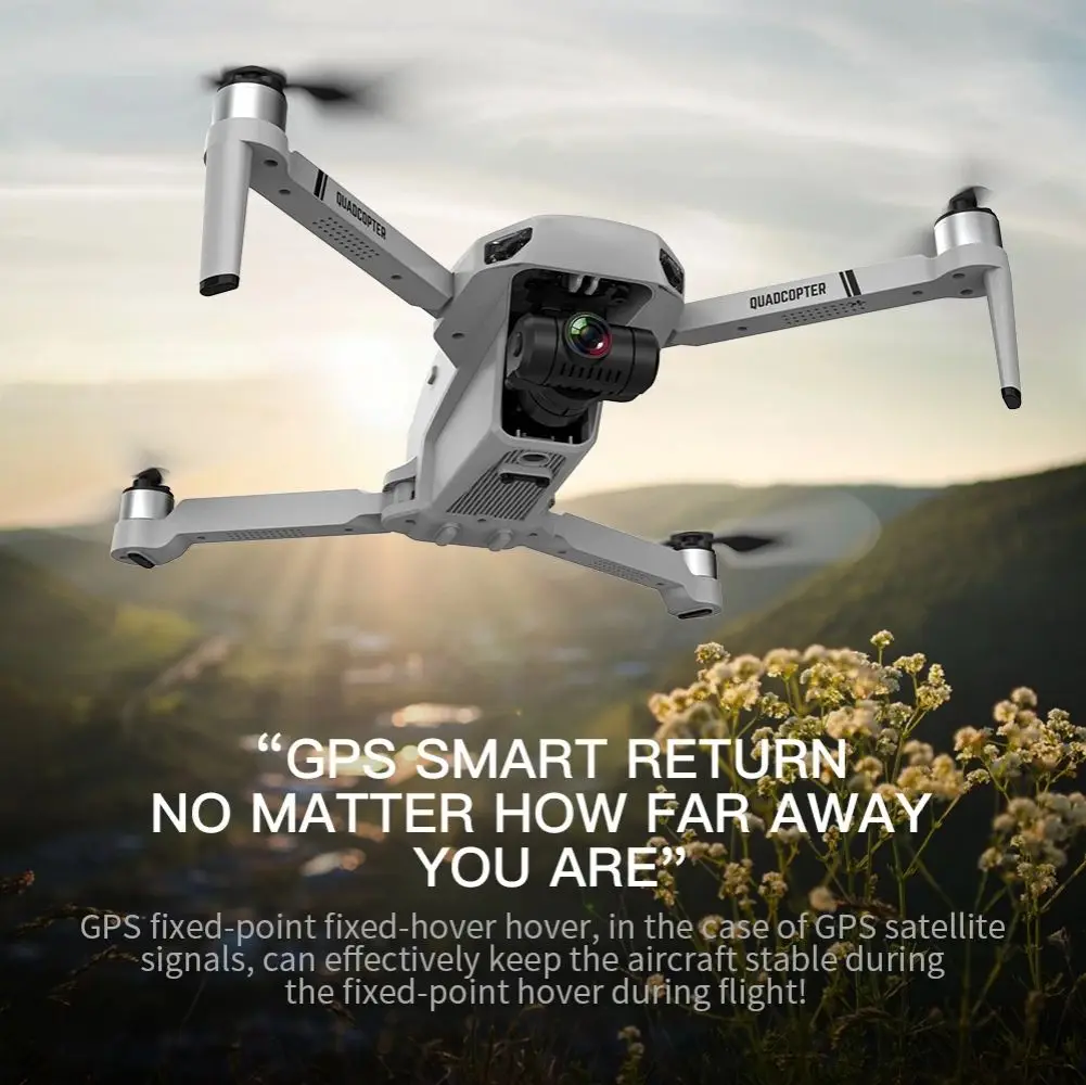 Ir 2021. Jaunu KF102 Dūkoņa 8k/6K HD Kameras GPS Profesionālās Attēla Pārraides Salokāms Brushless Motors Quadcopter rotaļlietas zēniem
