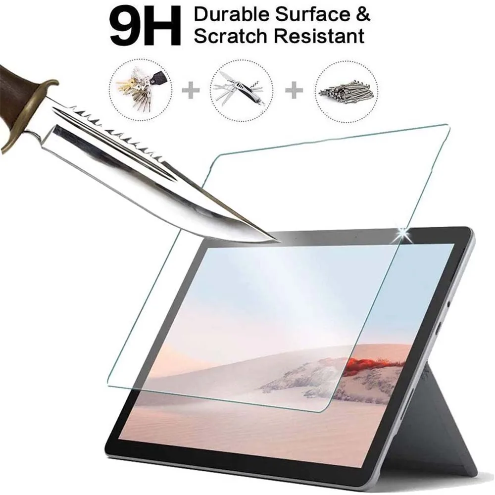 Ekrāna Aizsargs LG G Pad 8.3 LTE VK810 V507L Tablete Rūdīta Stikla Skrāpējumiem Izturīgs Pret-pirkstu nospiedumu Pārklājumu Vāciņu Attēls 3 